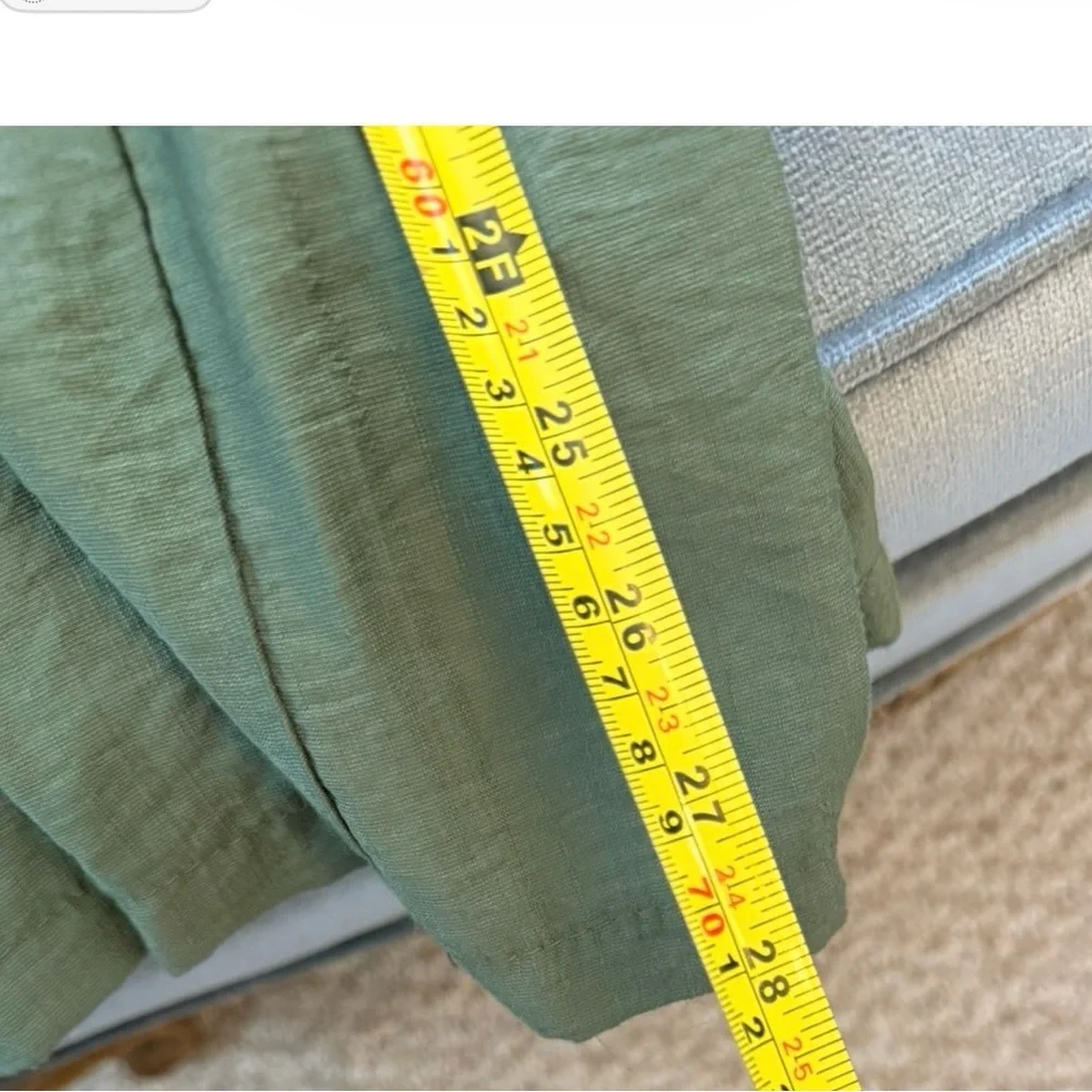 Milano, Ettan Taylor Wide Leg Pleated Palazzo Pants - Green - Picture 4 of 8